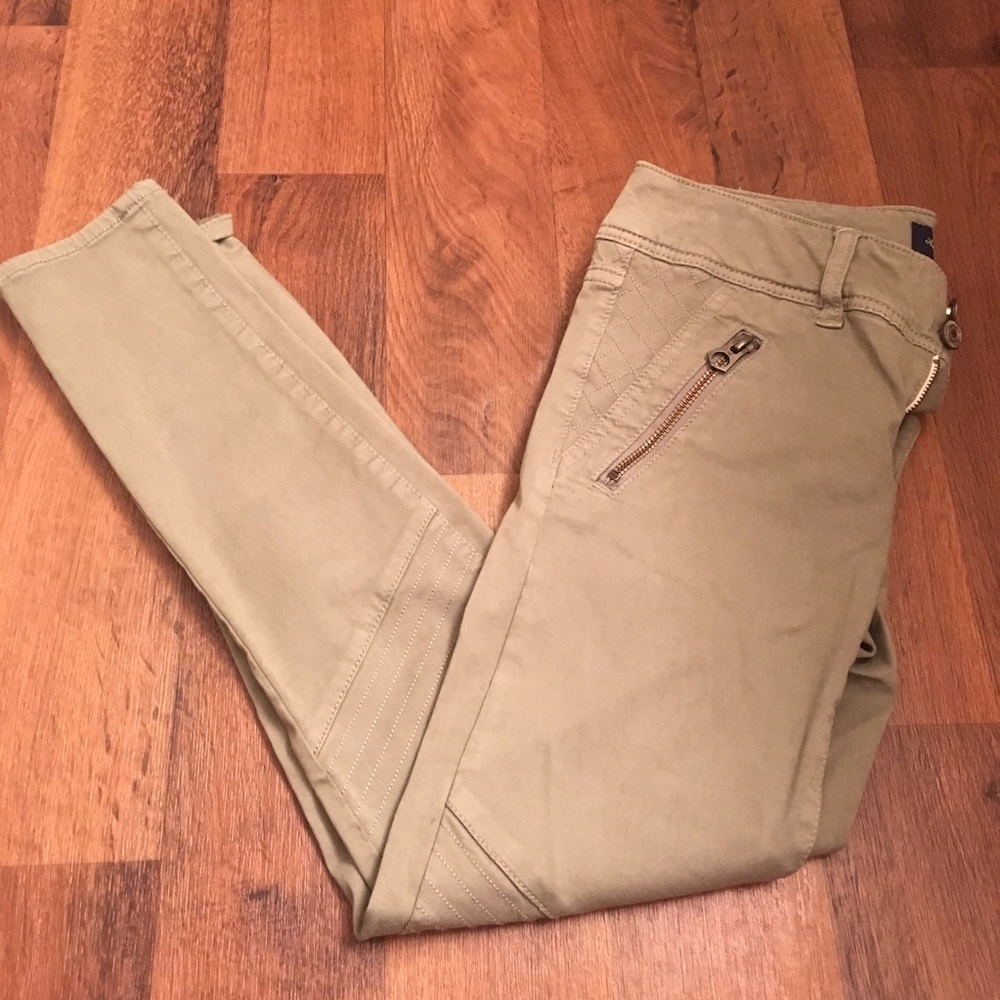 American Eagle Skinny Cargo zip pants, sz 2